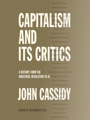 cover image of Capitalism and Its Critics: A History